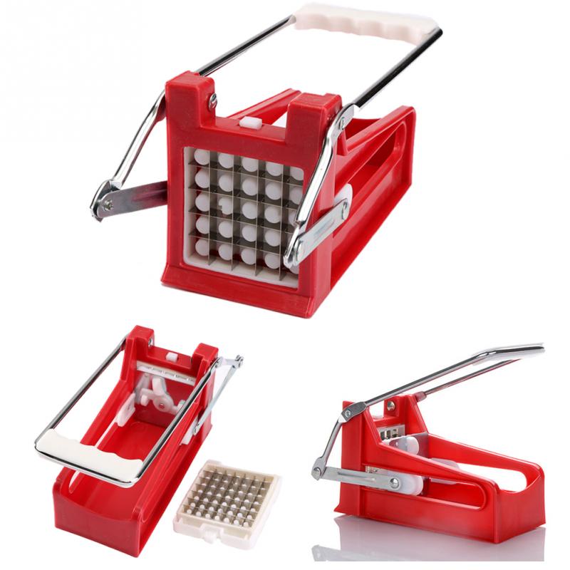 2-Blade Stainless Steel Potato Cutter French Fries Slicer
