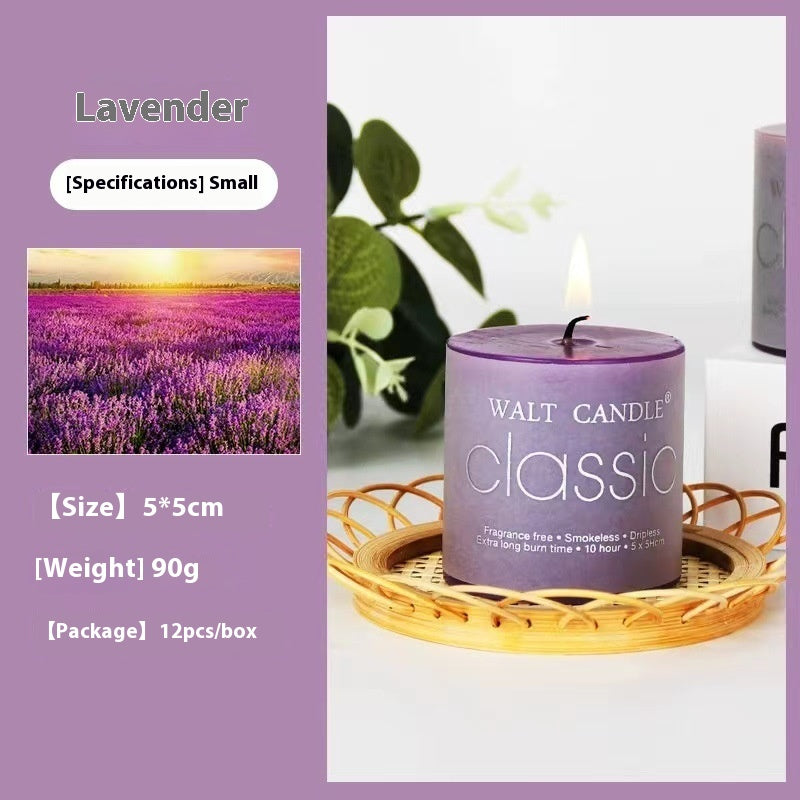 Cylindrical Aromatherapy Scented Smokeless Candle
