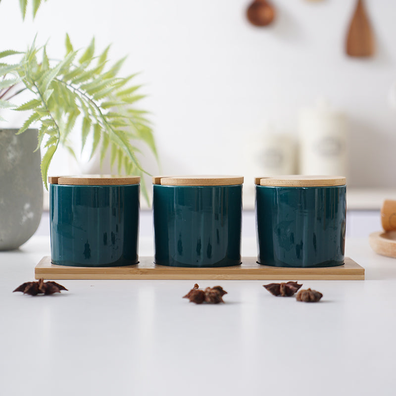 Ceramic Kitchen Seasoning Jar