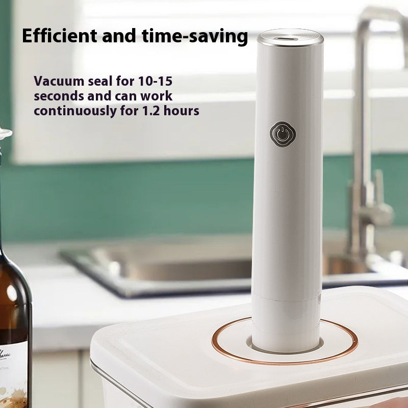 Portable Rechargeable Vacuum Sealer For Food Preservation