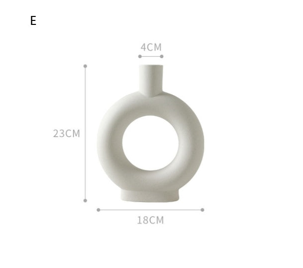 Nordic Ceramic Decorative Vase