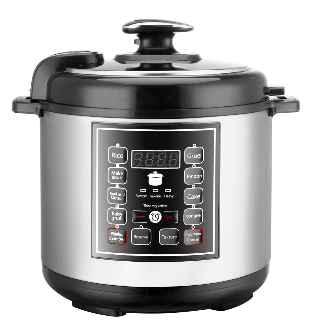 1.3gal Multi-Function Pressure Cooker With Intelligent Timer Reservation