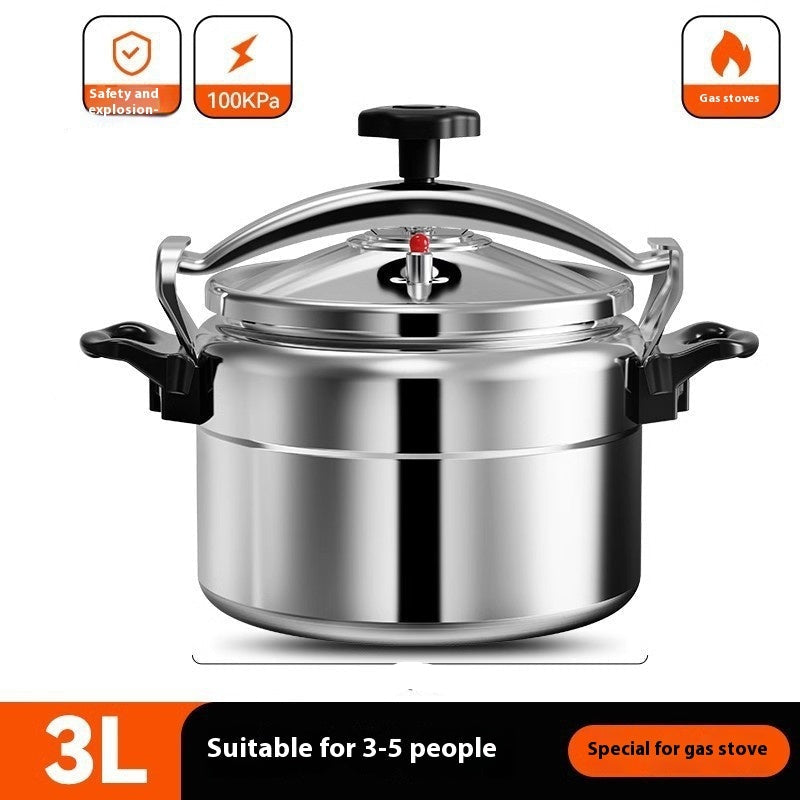Large Capacity Explosion-Proof Pressure Cooker Gas Stove Compatible