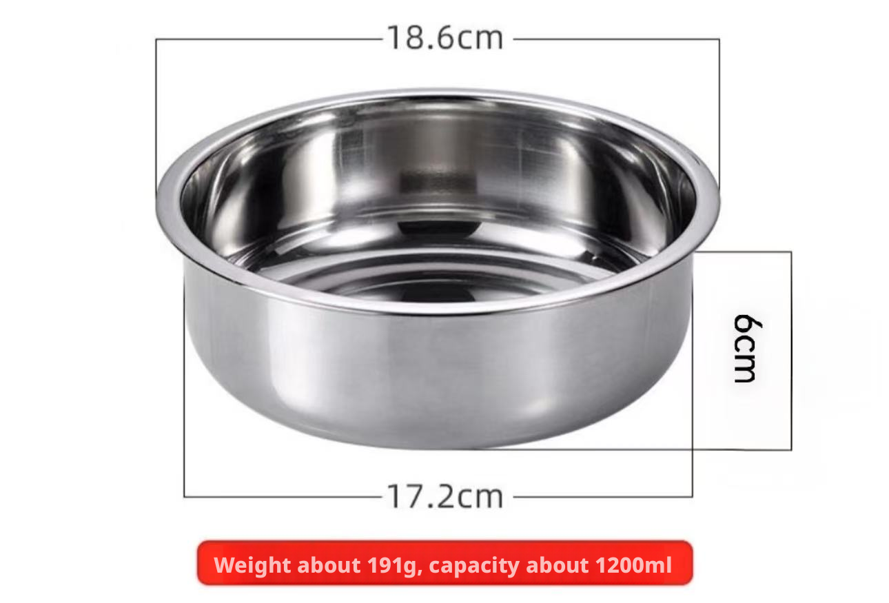 304 Stainless Steel Round Cake Plate 20.8cm Stand