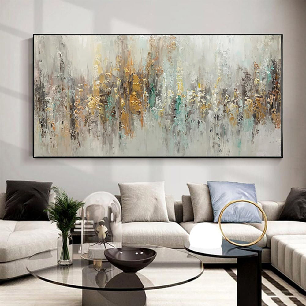 Luxury Abstract Canvas Oil Painting Wall Art Decor