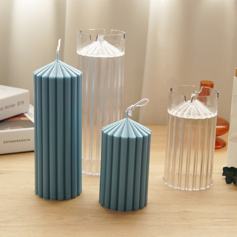 Geometric Spire Scented Candle Mold Rack