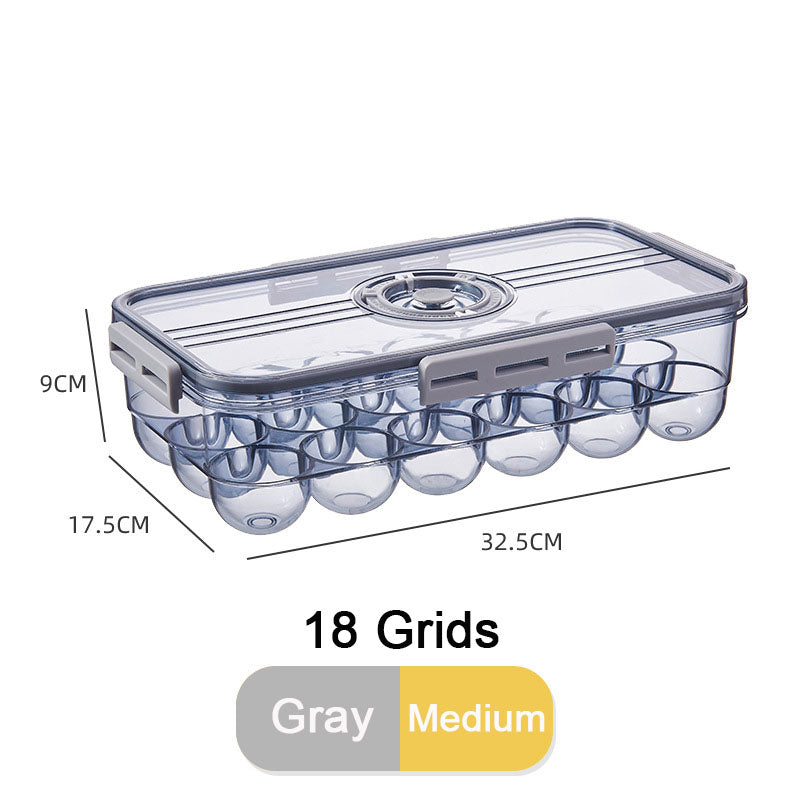 Sealed PET Kitchen Storage Box With Lid