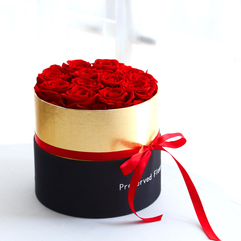 Preserved Roses Box Romantic Valentine Gift Set