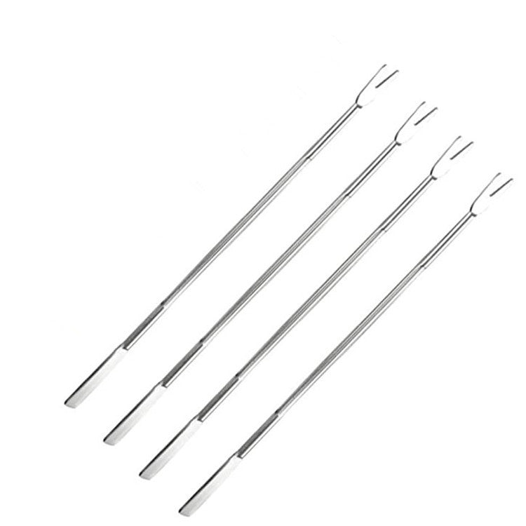Stainless Steel Seafood Crab Fork And Spoon,  Kitchen Utensils