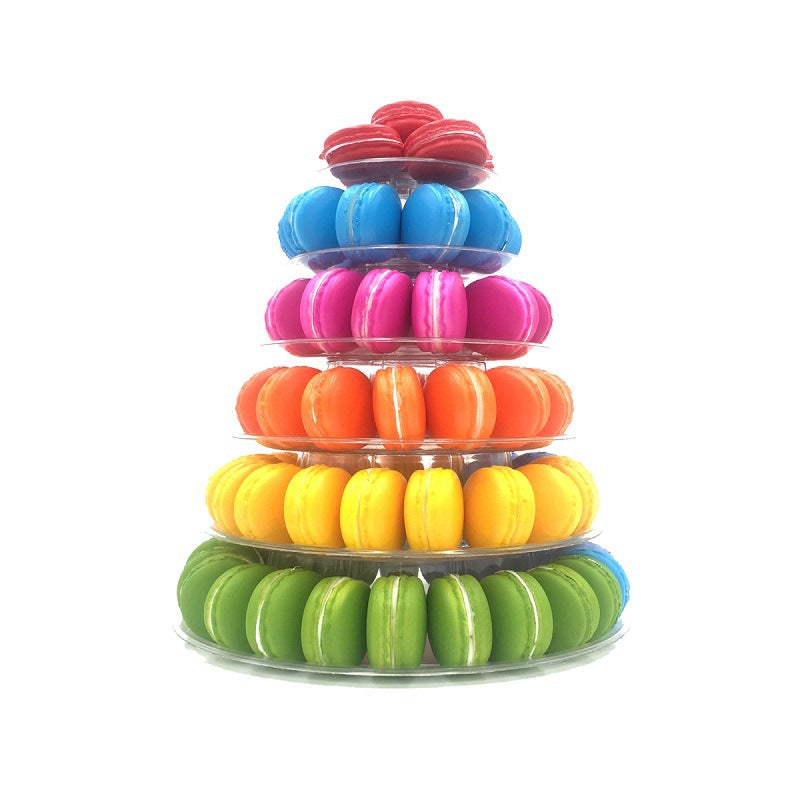 6-Layer Macaron Display Stand