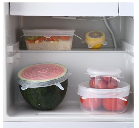 Silicone Universal Bowl Fresh Keeping Cover Set