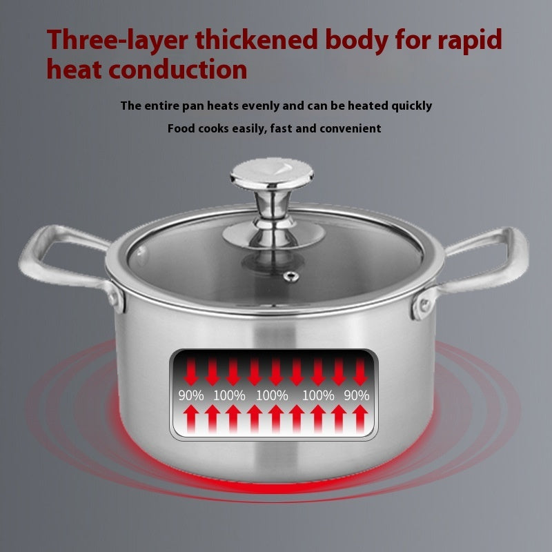 Ultralight Titanium Soup Pot Non-Coated Premium Outdoor