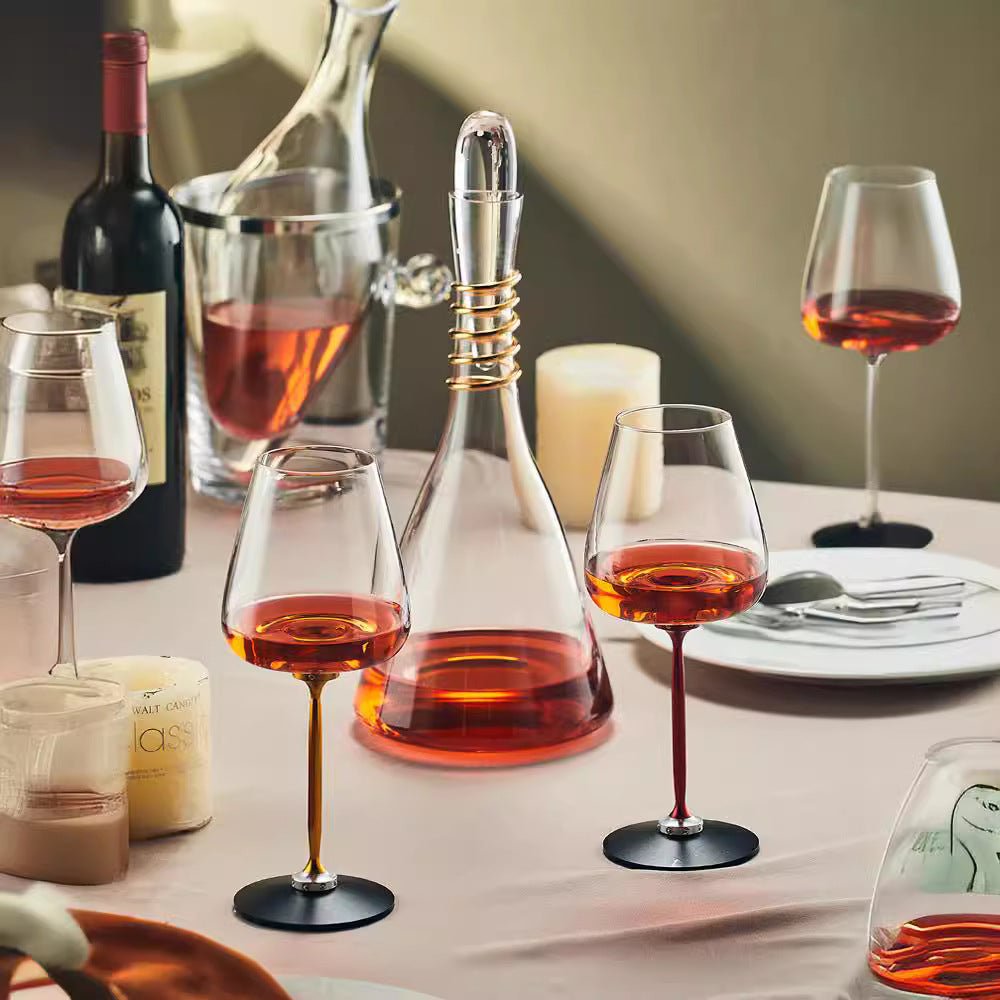 Creative Rotational Glass Decanter Cup Set Kitchen Gadgets
