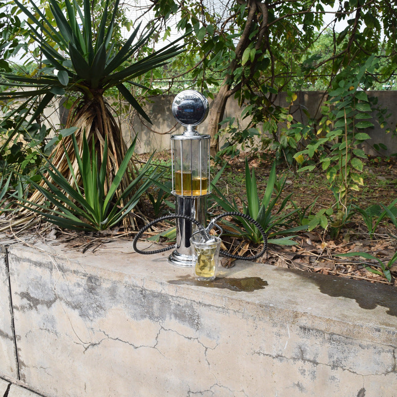 Mini Beer Dispenser Machine With Double Pump Transparent Design