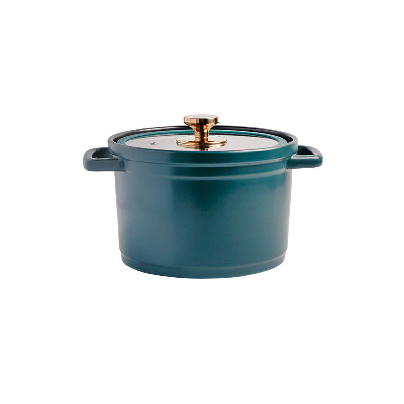 Nordic Ceramic Large Capacity Stock Pot For Porridge And Soup