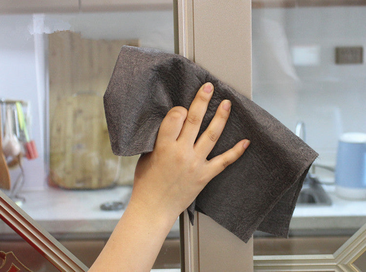 Thickened Microfiber Cleaning Cloth Glass And Car Polish
