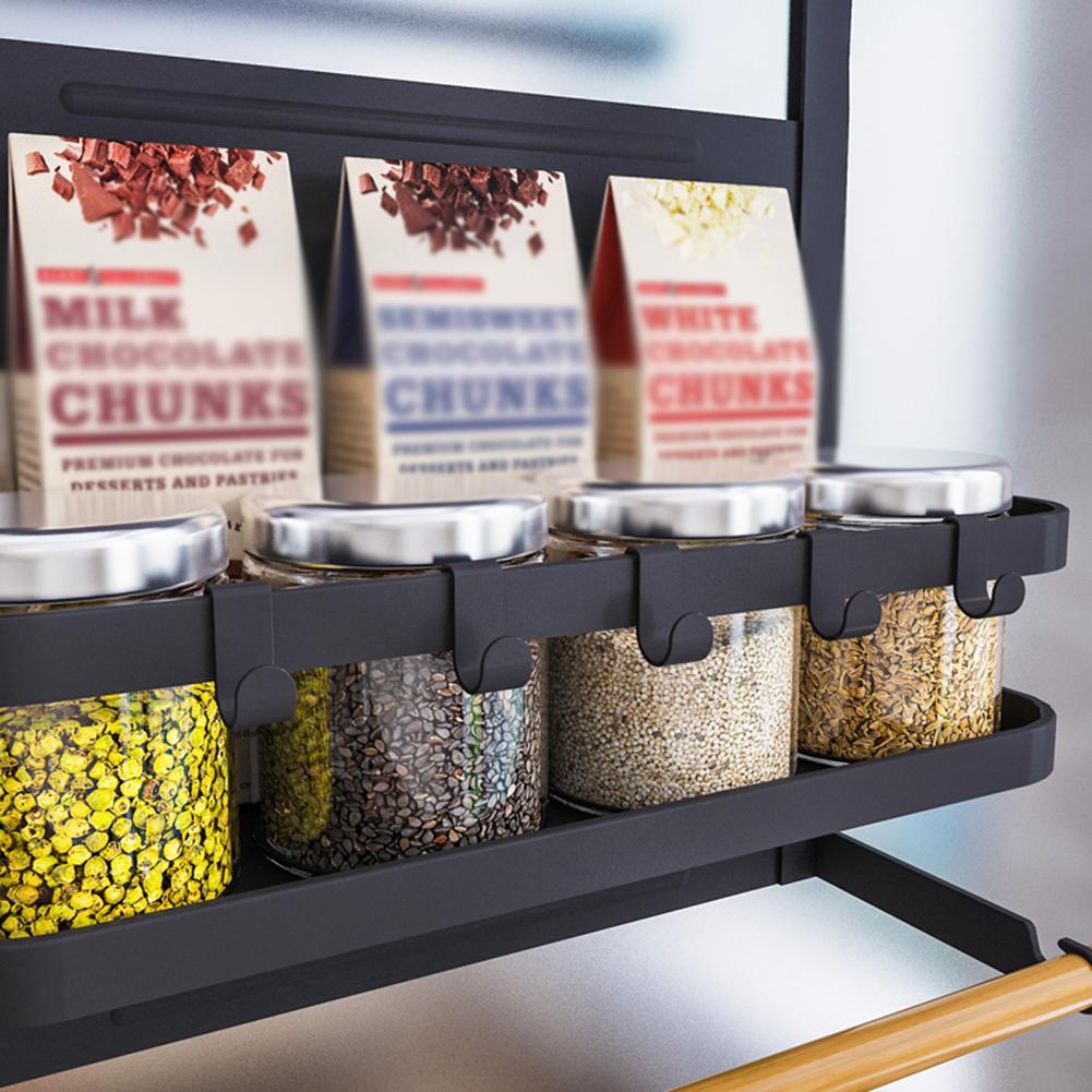 Wall Mounted Kitchen Side Storage Shelf