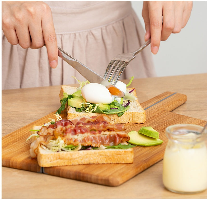 Foldable Bamboo Cutting Board For Easy Storage And Food Prep