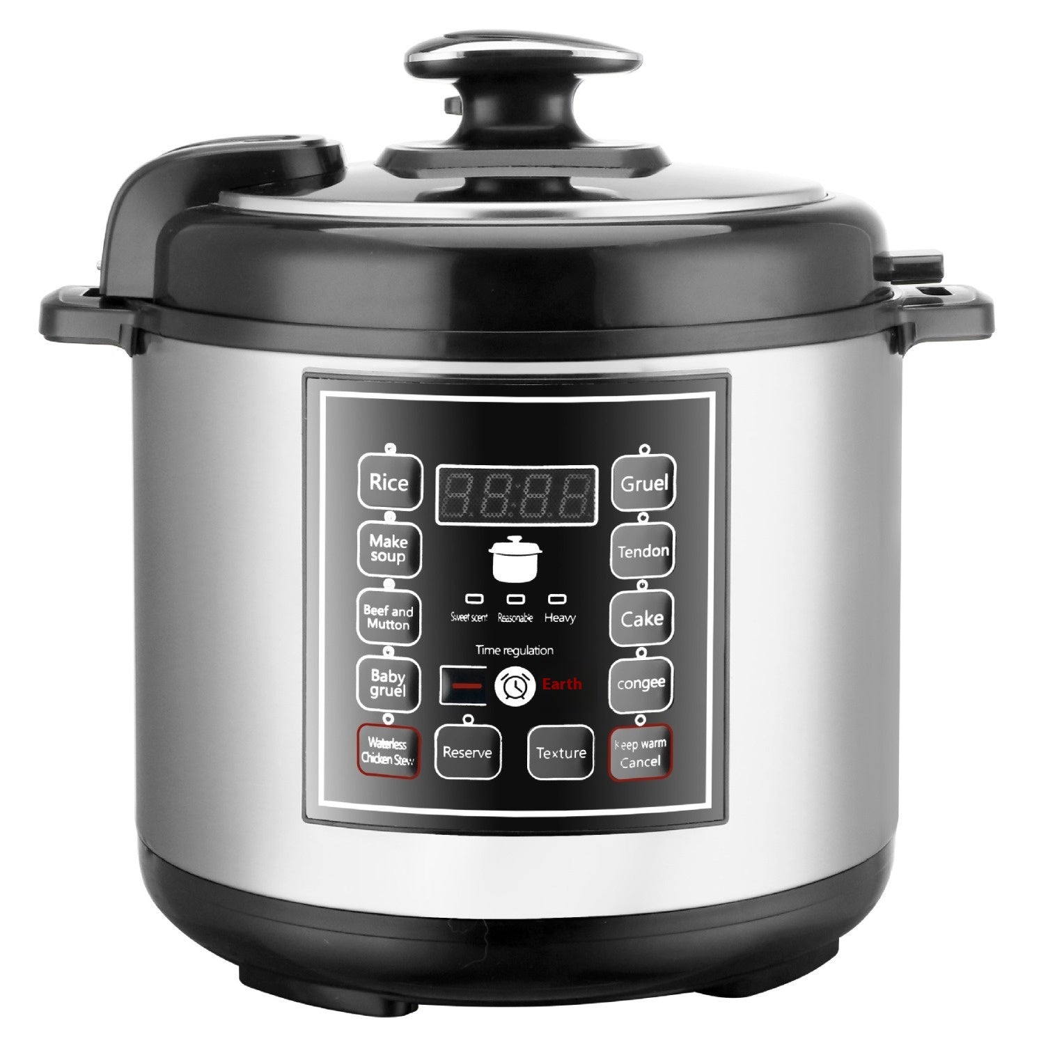 1.3gal Multi-Function Pressure Cooker With Intelligent Timer Reservation