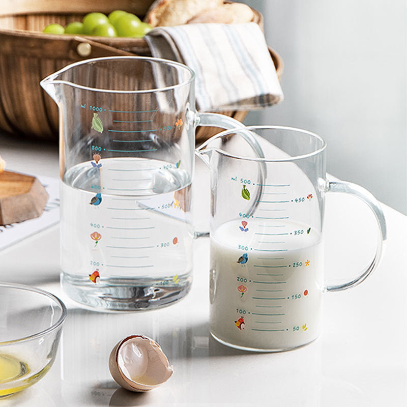Large Capacity Glass Measuring Cup For Kitchen Baking