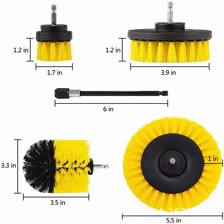 Electric Drill Brush Cleaner Kitchen Floor And Car Tires