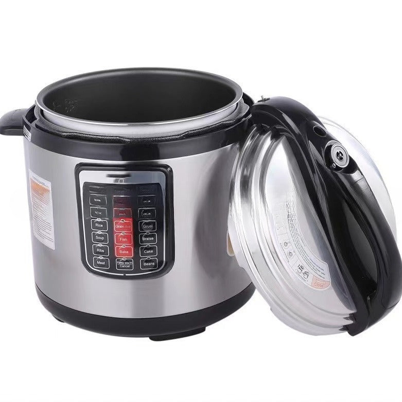 1.6gal Multifunctional Electric Pressure Cooker For Large Capacity Cooking