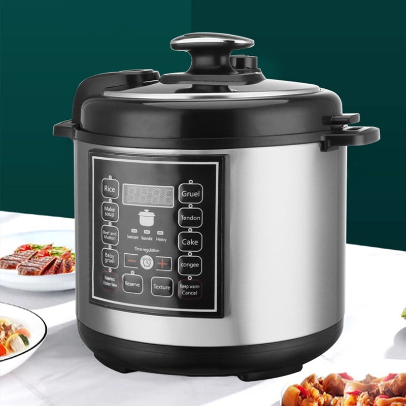 1.3gal Multi-Function Pressure Cooker With Intelligent Timer Reservation