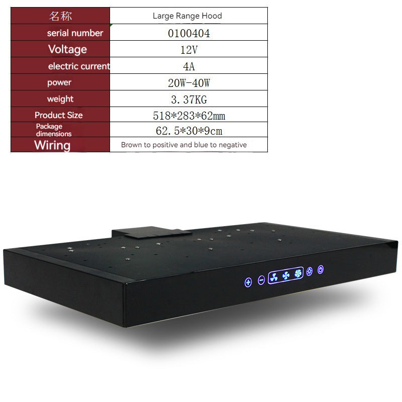 RV Mini Range Hood For Iveco Quanshun