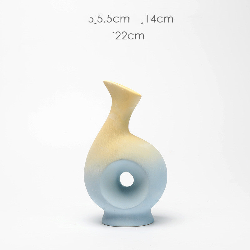 Creative Ceramic Vase Dried Flower Living Room Decor