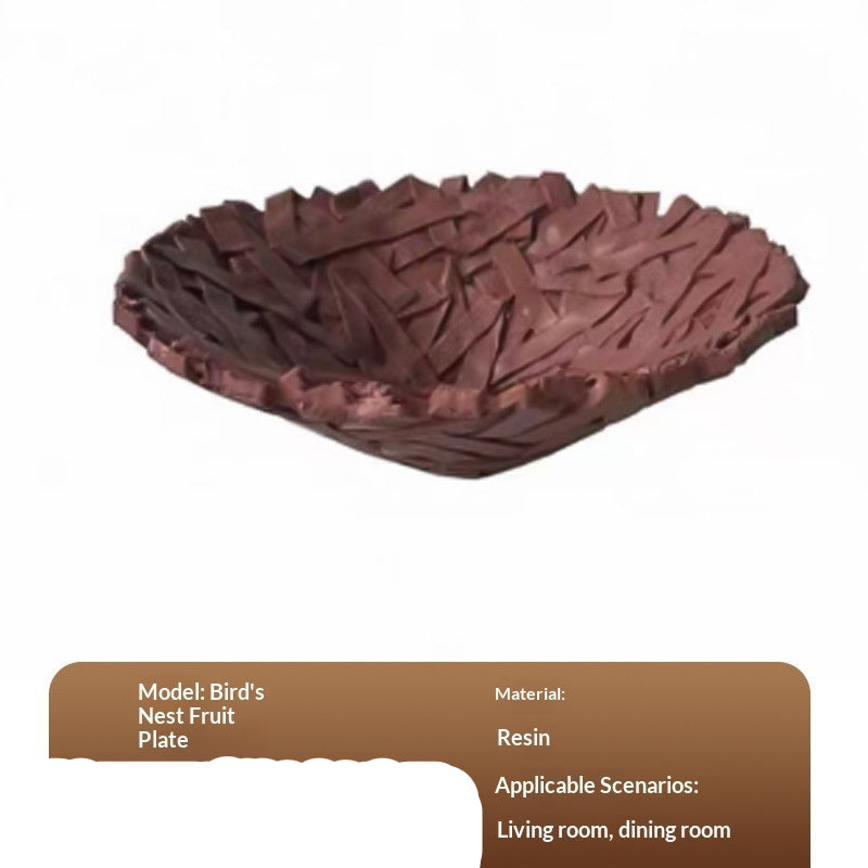 Creative Decorative Fruit Bowl For Home Soft Furnishings
