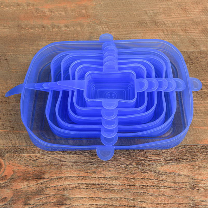 Silicone Stretch Lids Reusable Food Storage Covers