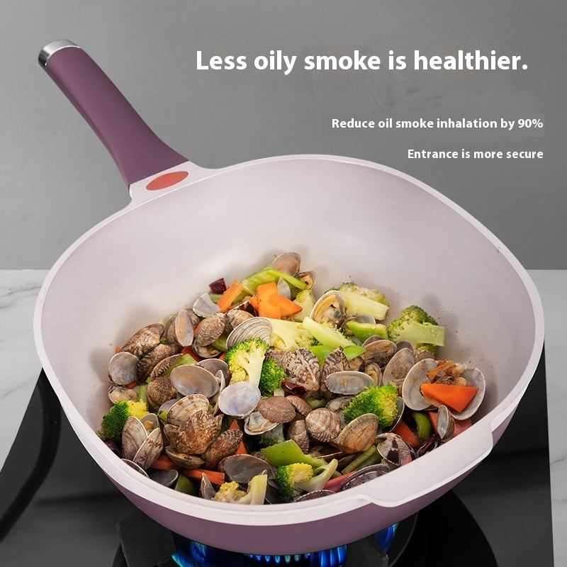 Titanium Ceramic Frying Pan for Induction Cooking