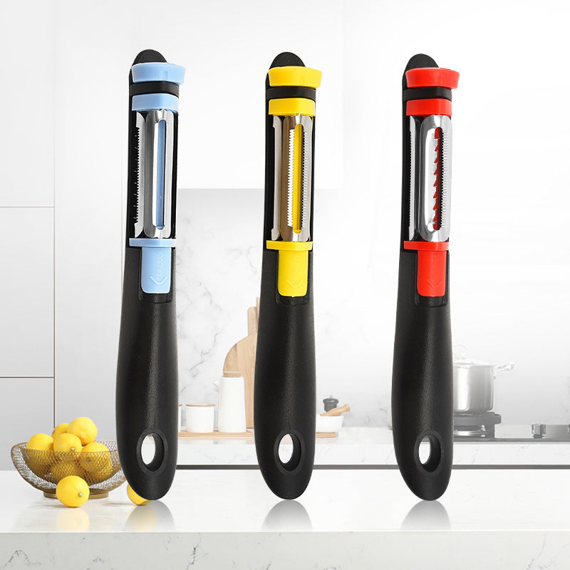 Multifunctional Stainless Steel Fruit and Potato Peeler