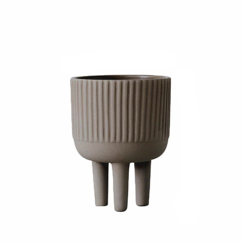 Decorative Triangle Flower Pot Desktop Storage Bowl