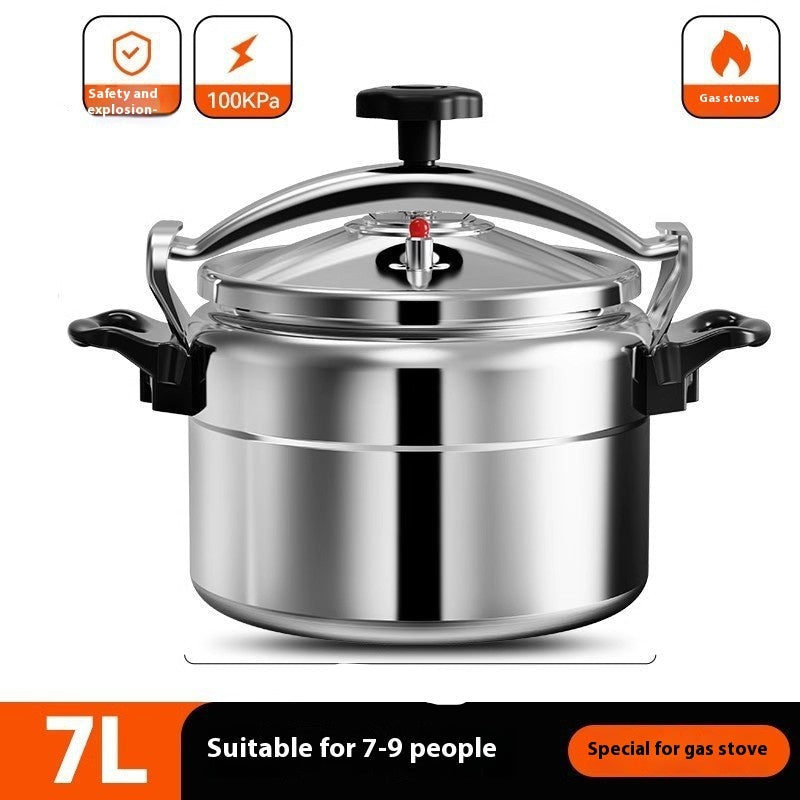 Large Capacity Explosion-Proof Pressure Cooker Gas Stove Compatible