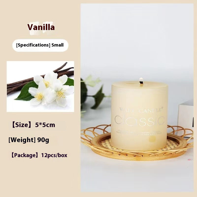Cylindrical Aromatherapy Scented Smokeless Candle
