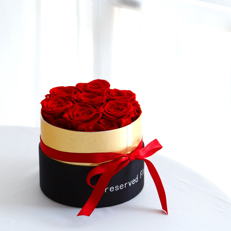 Preserved Roses Box Romantic Valentine Gift Set