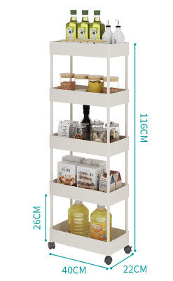 Wall Mounted Bathroom Kitchen Storage Shelf