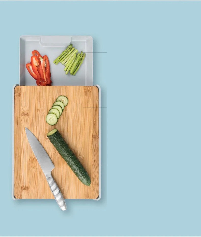 Large Bamboo Cutting Board For Durable Everyday Food Preparation