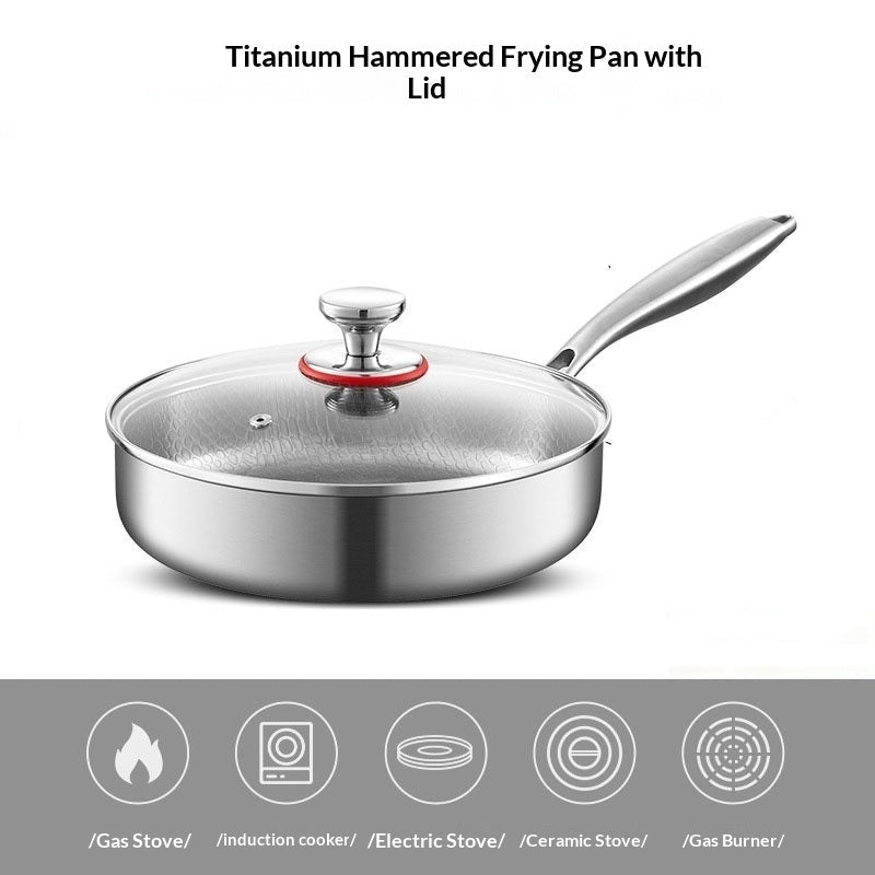 Premium Titanium Nonstick Pan for Home Use