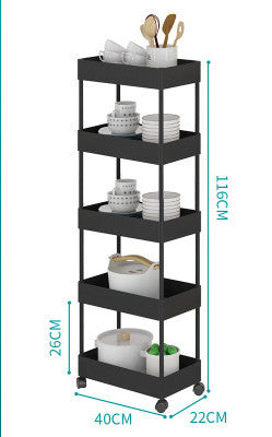 Wall Mounted Bathroom Kitchen Storage Shelf