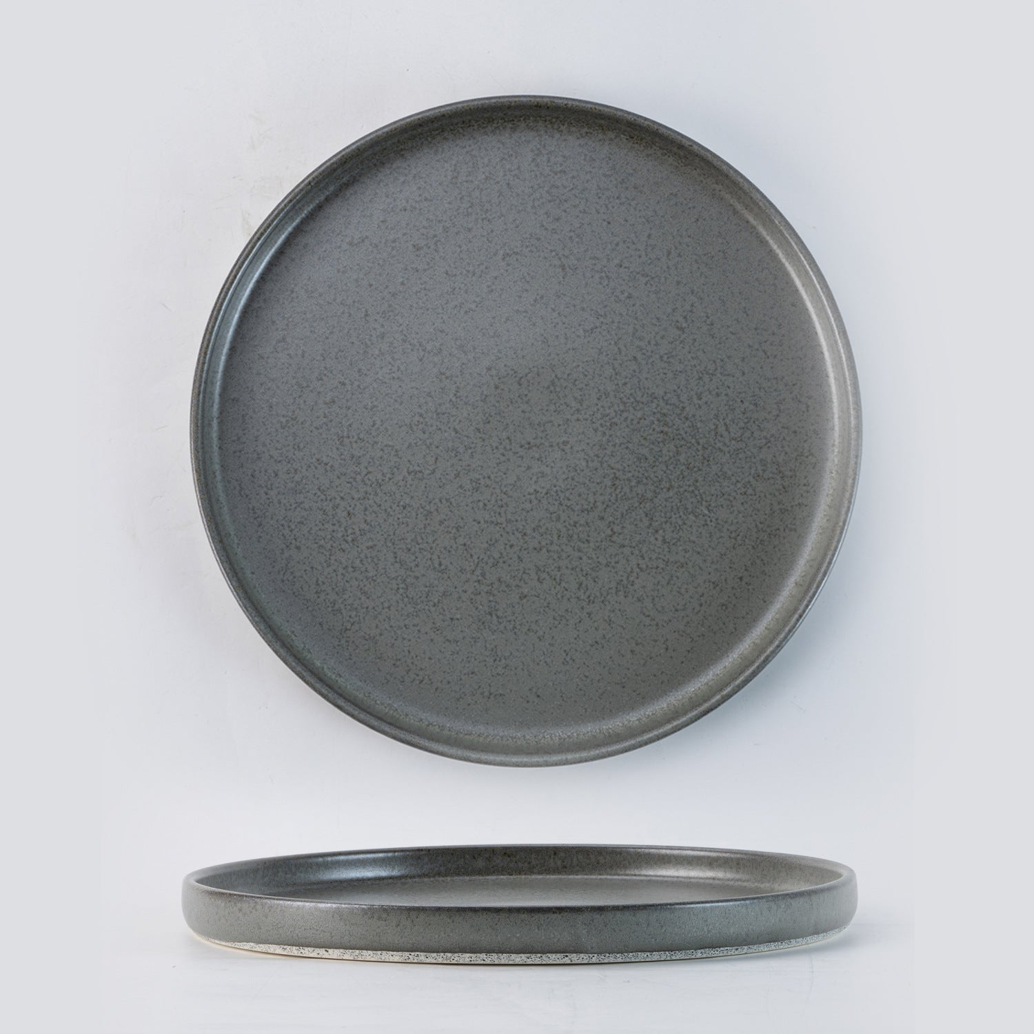 Frosted Minimalist Kitchen Plates And Tableware