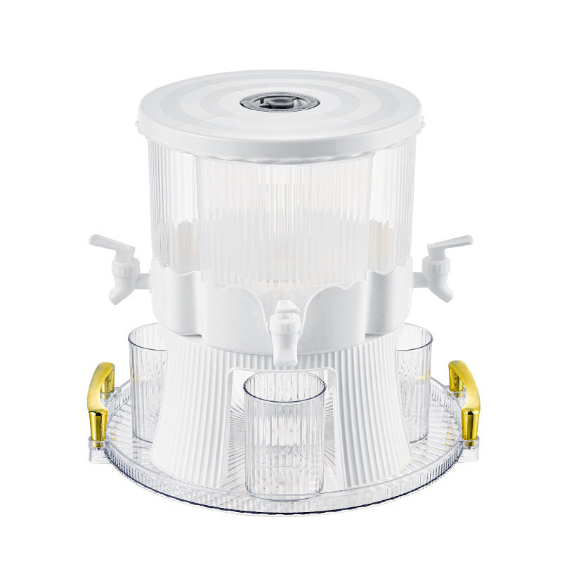 Rotatable Four Compartment Plastic Kitchen Water Kettle