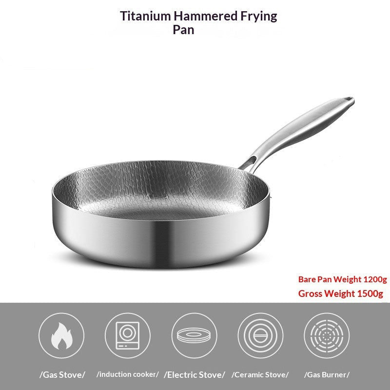 Premium Titanium Nonstick Pan for Home Use