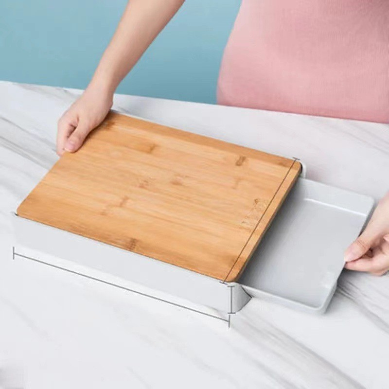 Large Bamboo Cutting Board For Durable Everyday Food Preparation