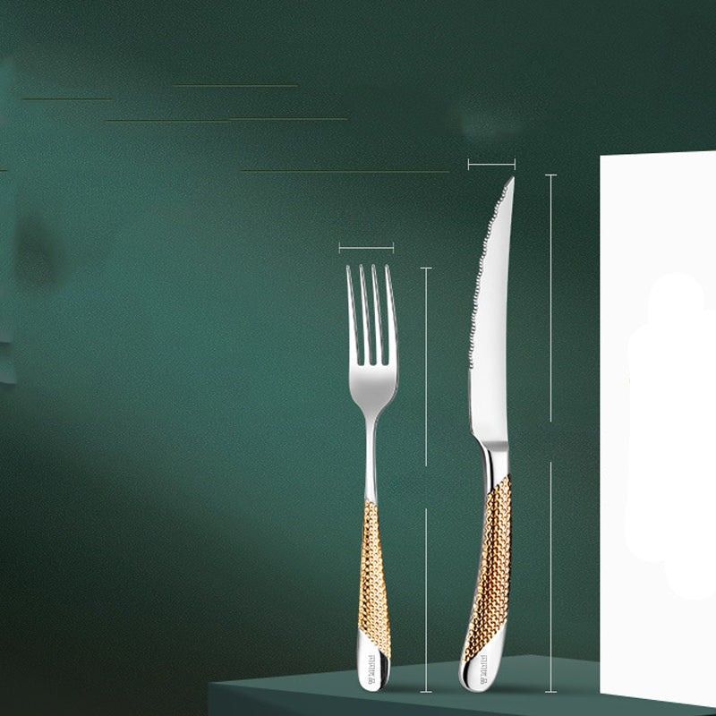 Creative Stainless Steel Cutlery Set For Everyday Dining Use