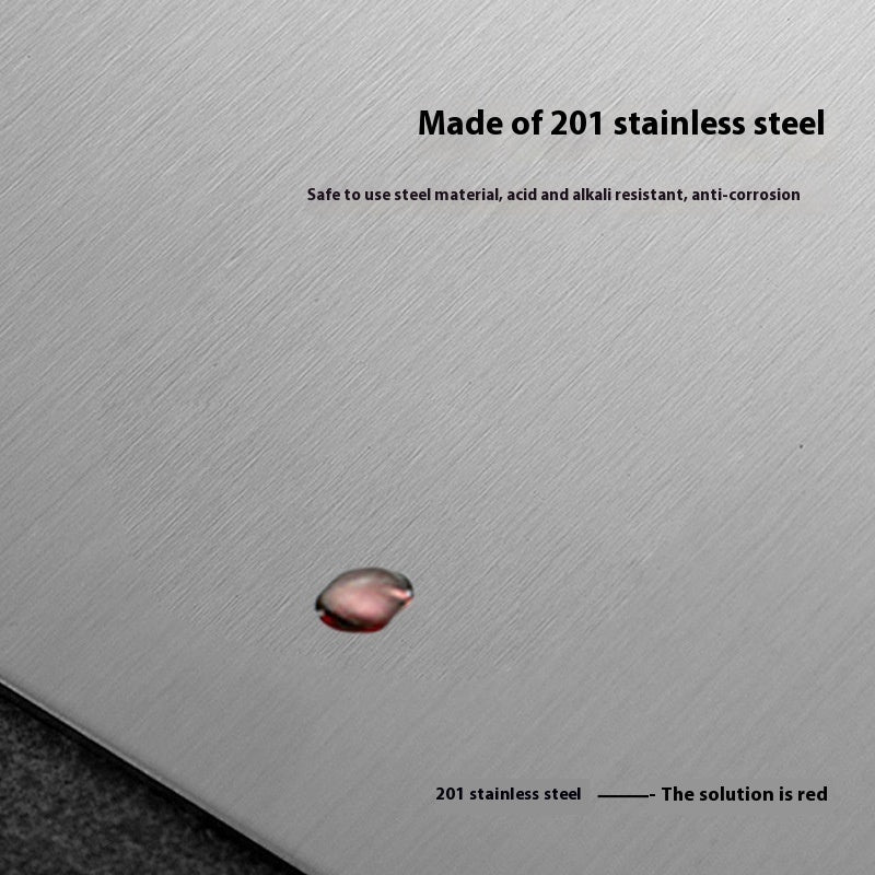 Stainless Steel Thickened Cutting Board Anti Mold Kitchen Chopping Board