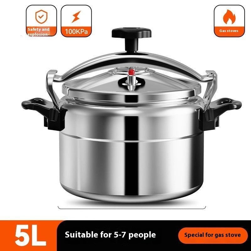 Large Capacity Explosion-Proof Pressure Cooker Gas Stove Compatible
