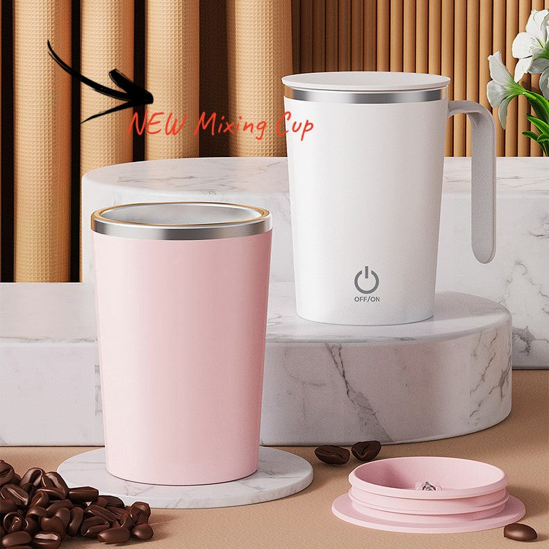 Electric Self Stirring Coffee Mug Magnetic Mixing Cup