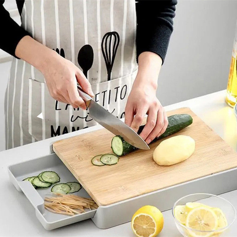 Large Bamboo Cutting Board For Durable Everyday Food Preparation